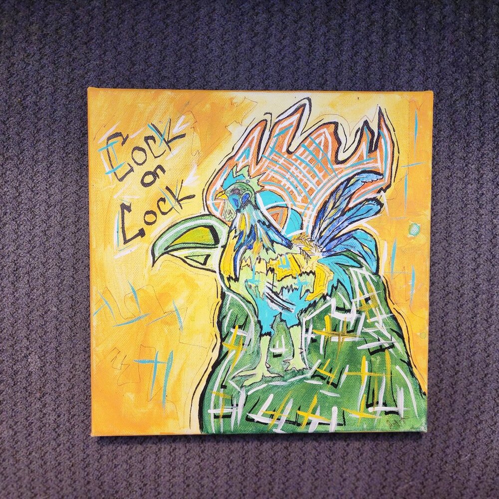 Rooster Painting